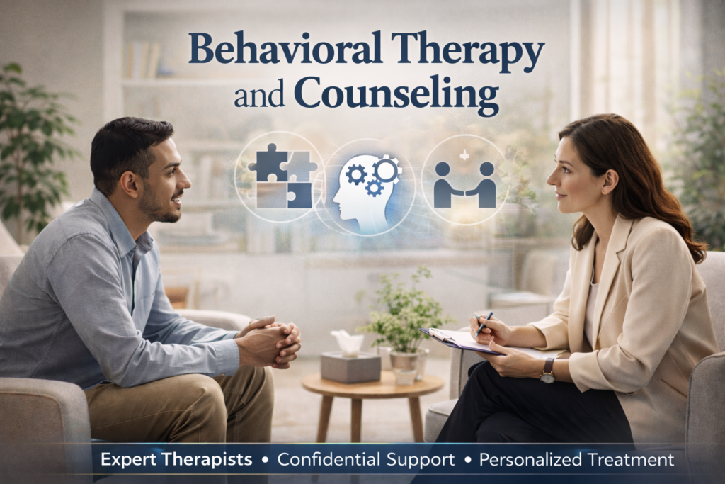 Rehab Centre Services for Behavioral Therapy and Counseling | psychiatric rehab centre services in Islamabad Pakistan