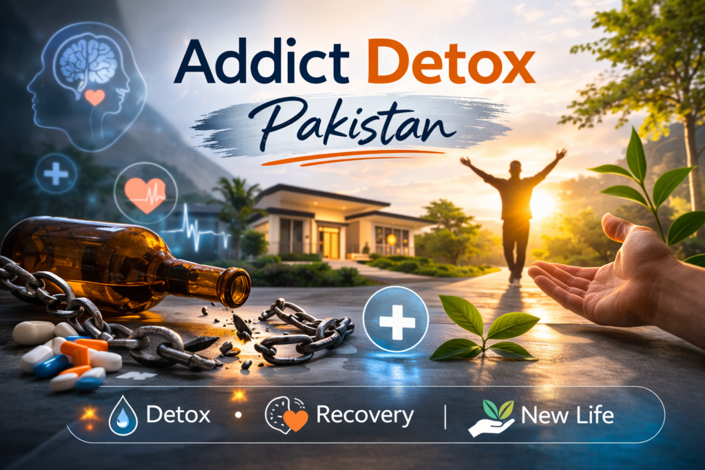 Addict Detox Pakistan| New Soch Rehab & psychiatric Center Islamabad: