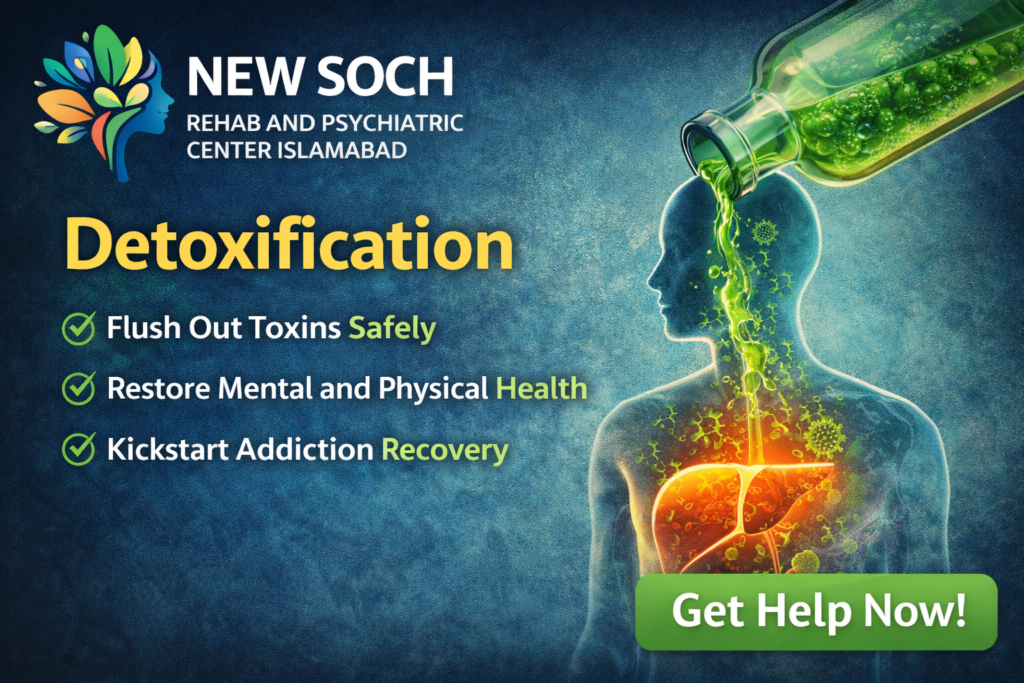 Detoxification — Dewan Rehabilitation Hospital, Islamabad, Pakistan