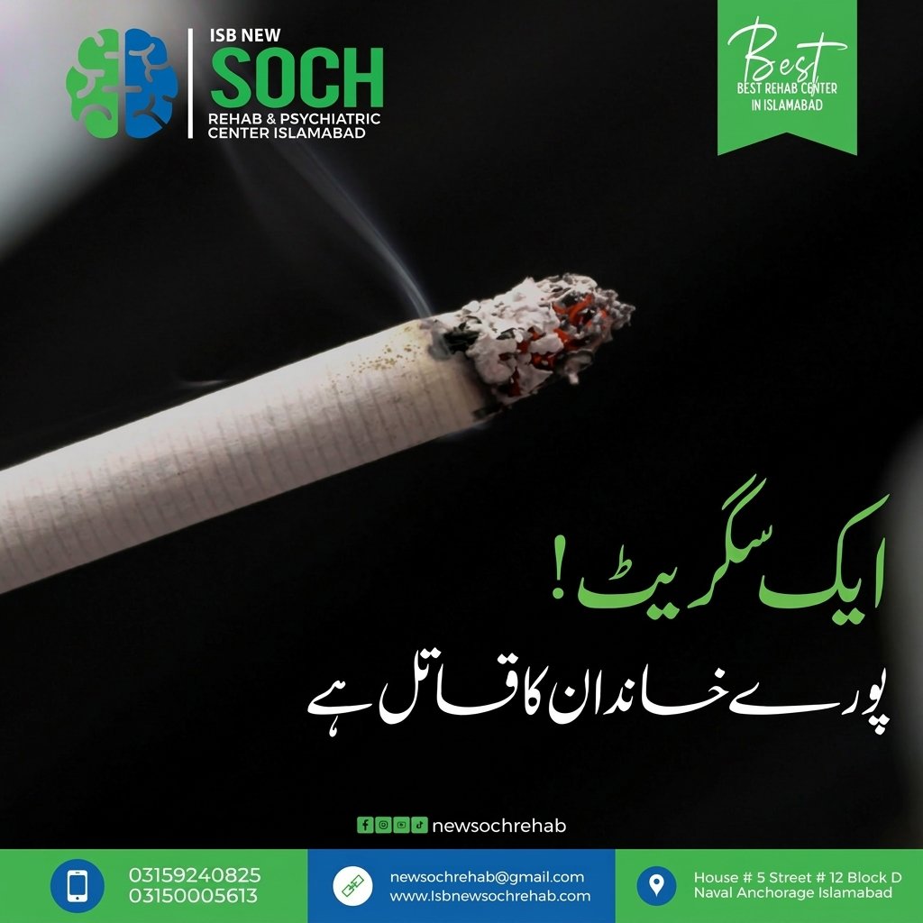 Smoking Addiction – Smoking Addiction Treatment in Islamabad, Pakistan
