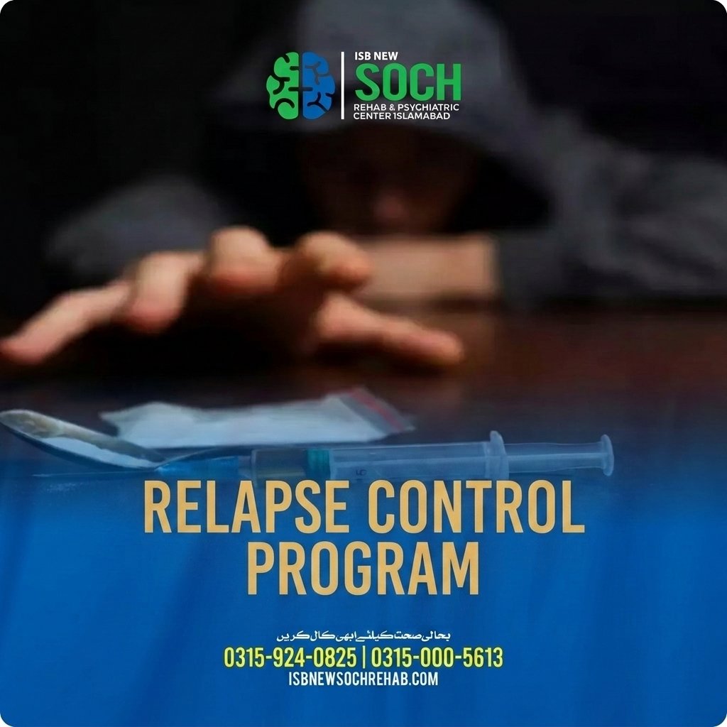 Relapse Control Program – Relapse Control Program in Islamabad, Pakistan