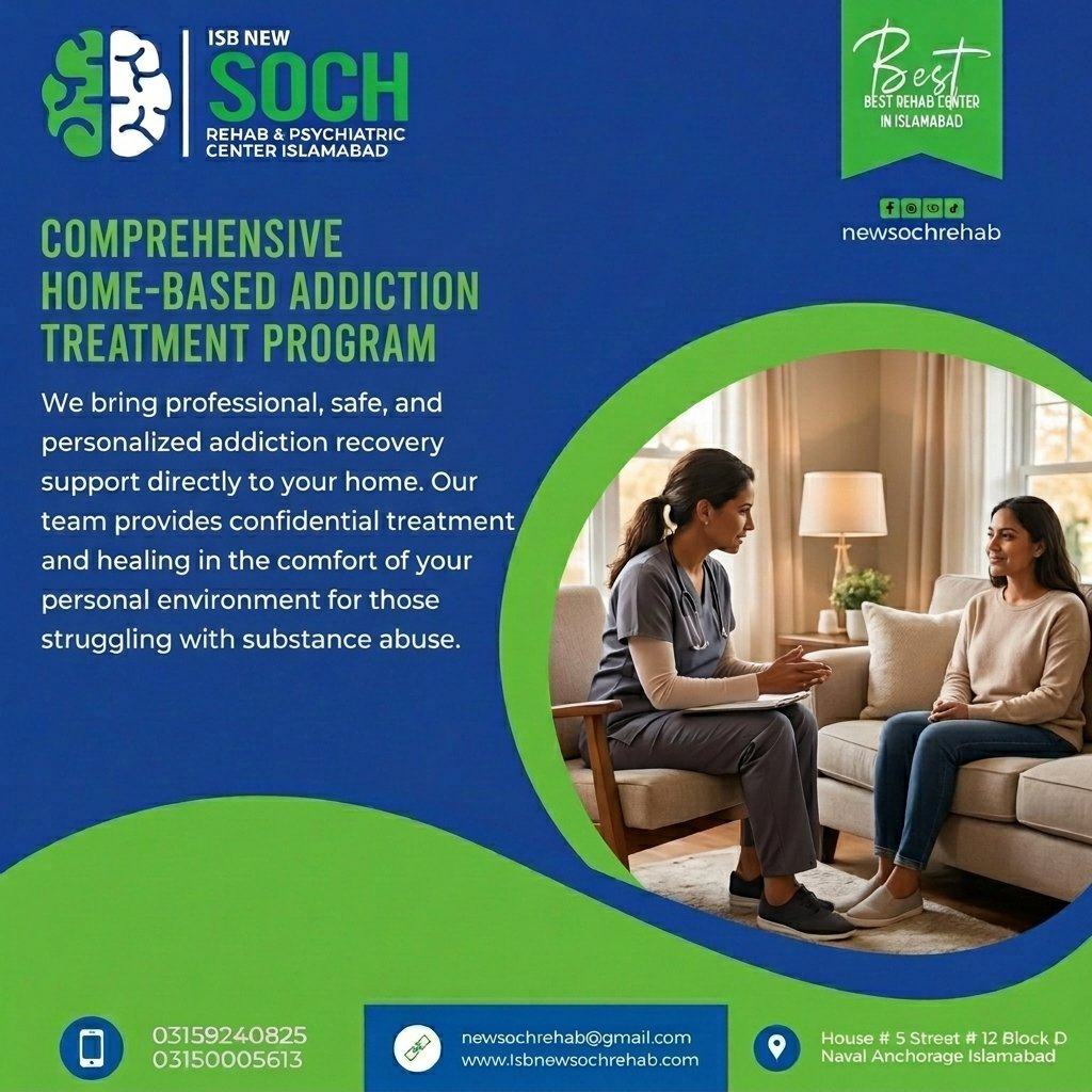 Home-Based Treatment Program – Accessible Support for Addiction and Mental Health Care