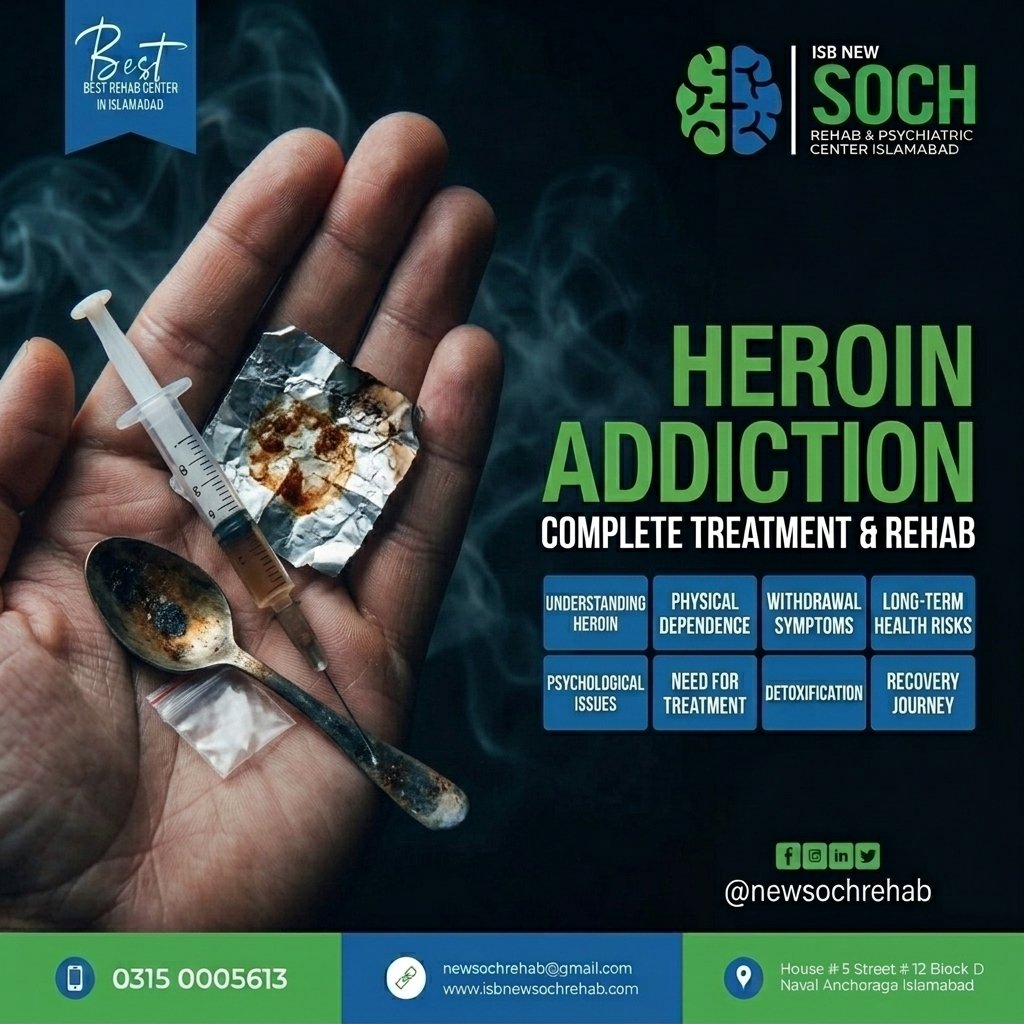 Heroin Addiction – Heroin Addiction Treatment in Islamabad, Pakistan