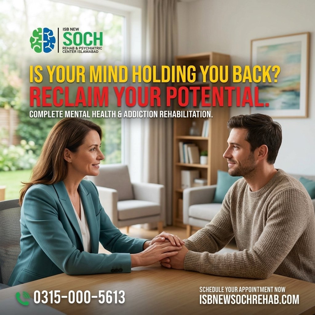 Mental Health Rehabilitation Center in Islamabad: Professional Care and Recovery Support