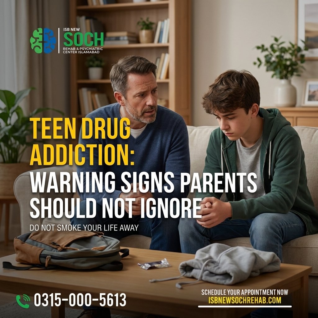 Teen Drug Addiction: Warning Signs Parents Should Not Ignore