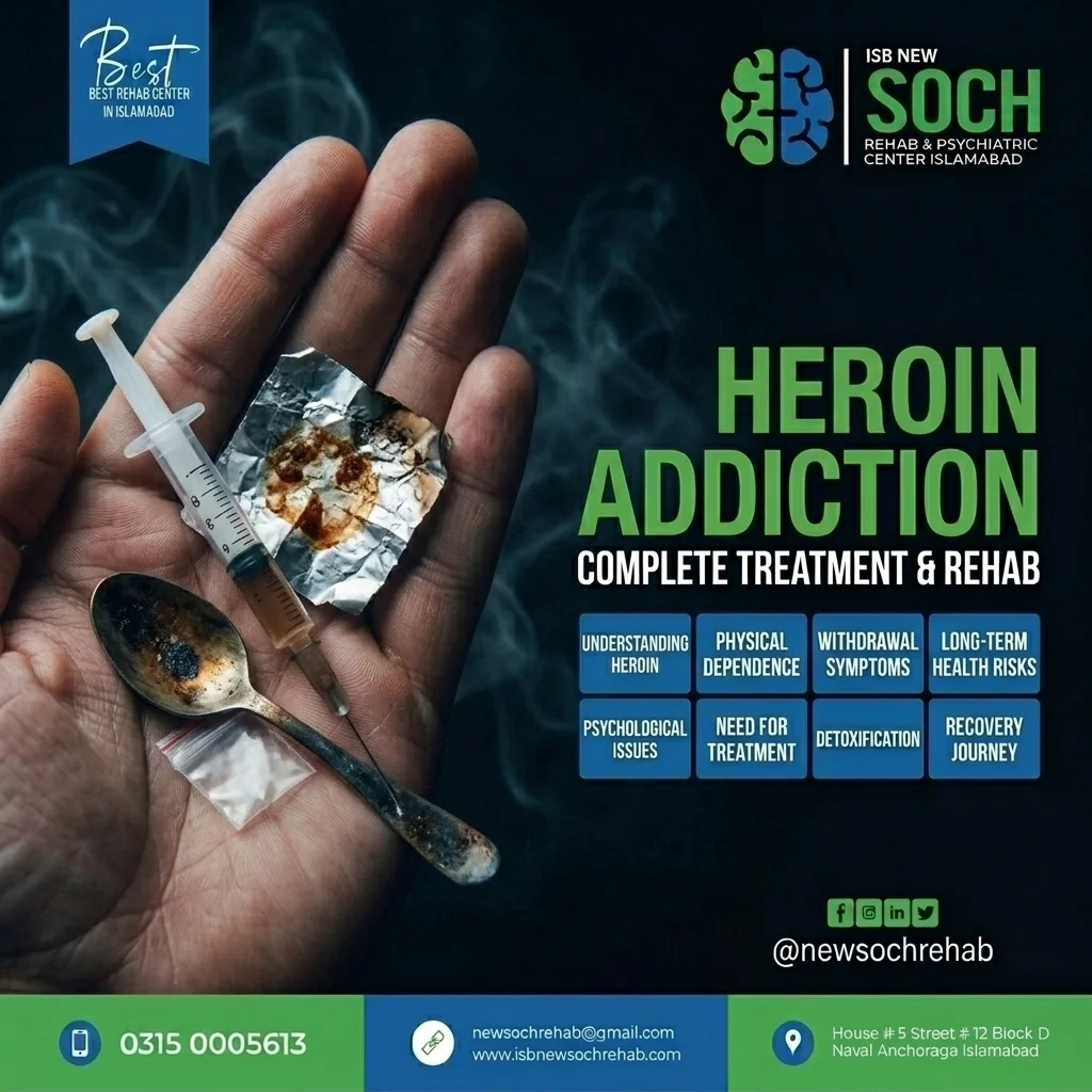 Heroin Addiction – Heroin Addiction Treatment in Islamabad, Pakistan
