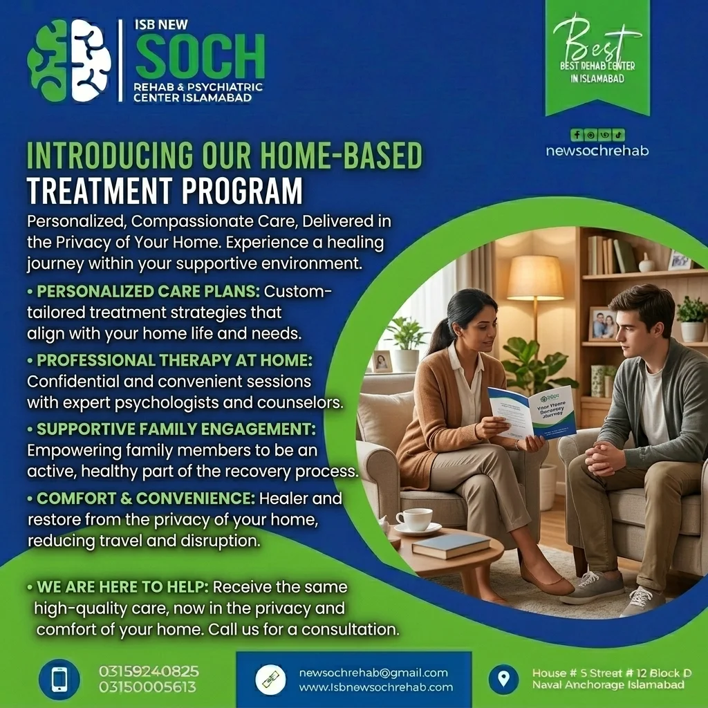 Home-Based Treatment Program - Home Based Treatment Program in Pakistan, Islamabad