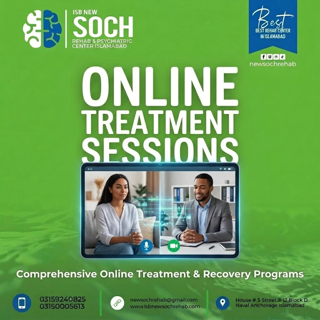 Online Treatment Sessions – Accessible Mental Health and Addiction Support