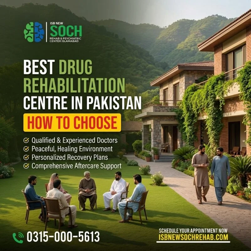 Best Drug Rehabilitation Centre in Pakistan: How to Choose