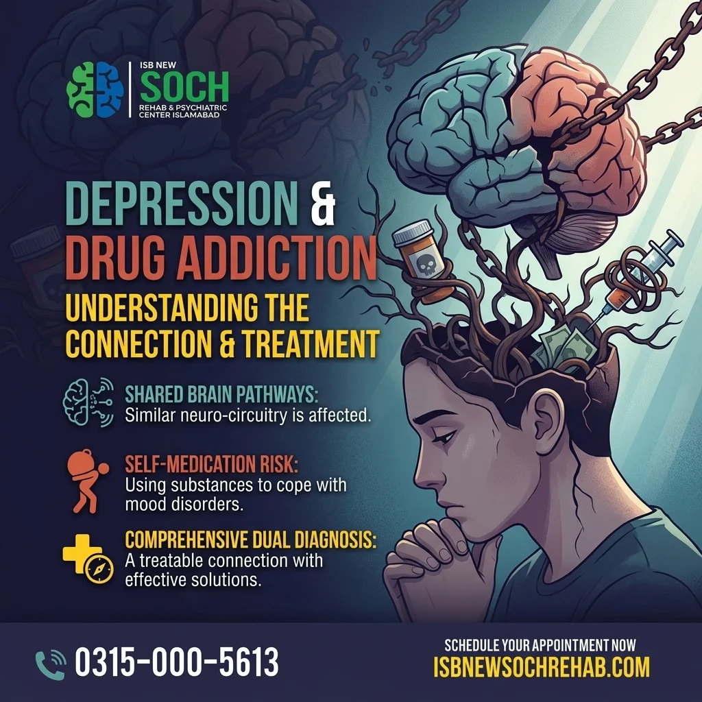 Depression and Drug Addiction: Understanding the Connection and Treatment