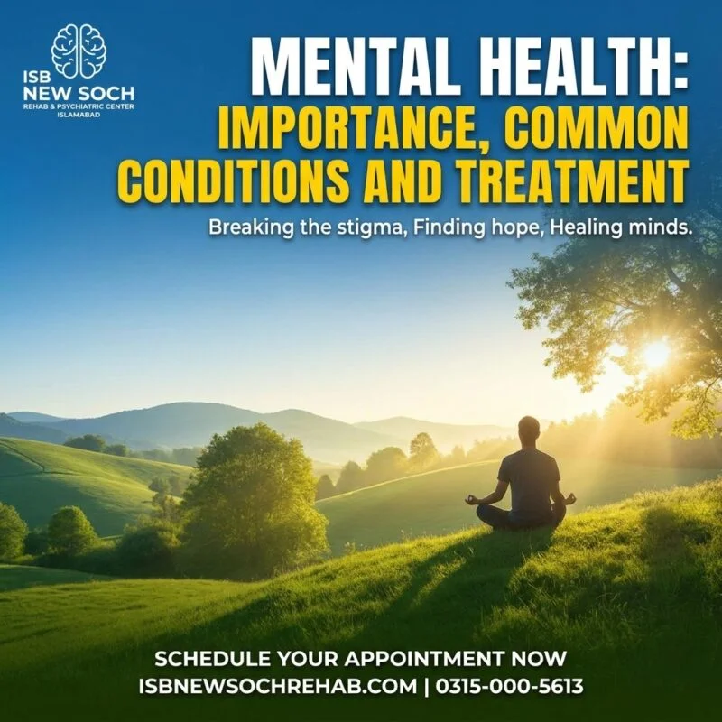 Mental Health: Importance, Common Conditions and Treatment